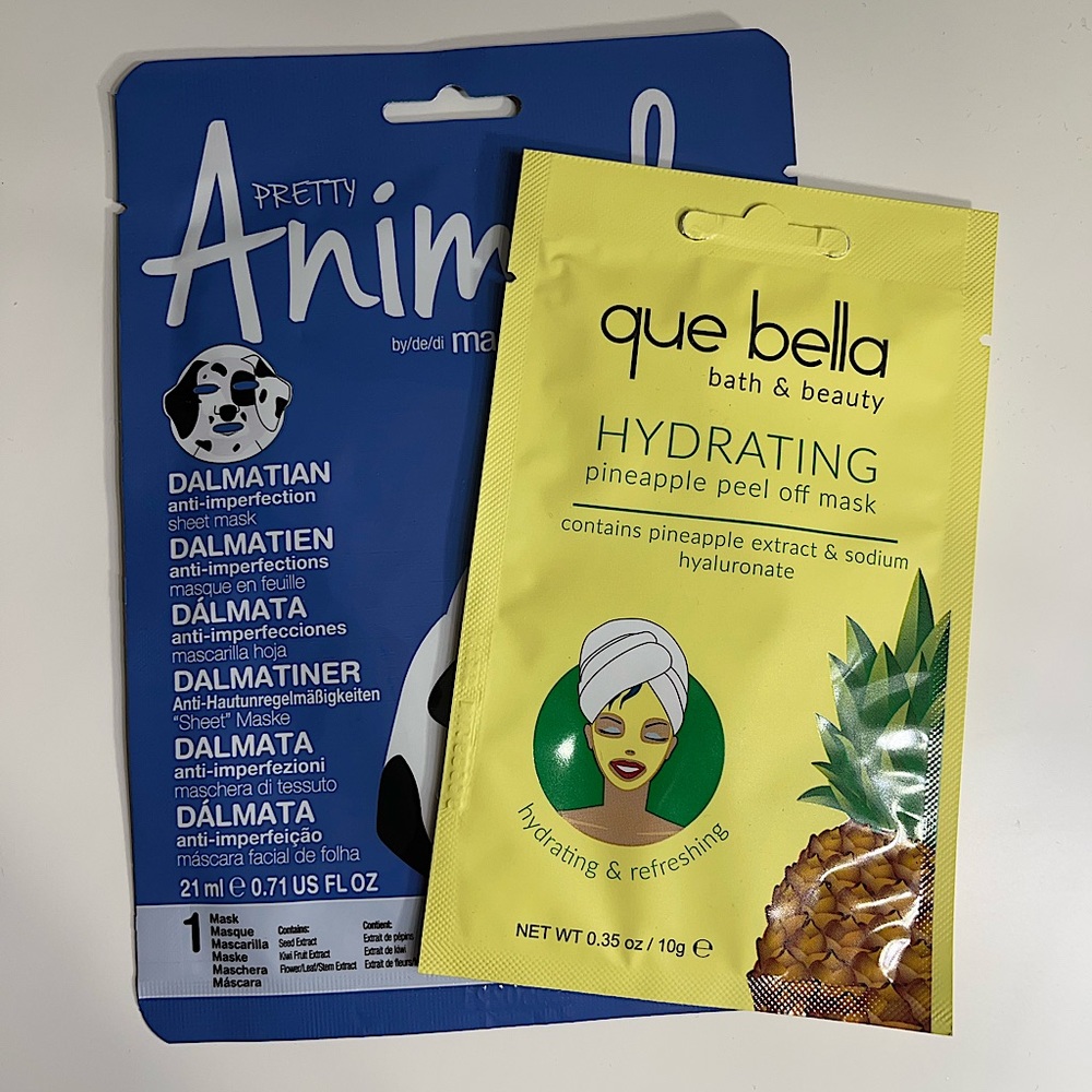 2 Face Mask Skincare Bundle